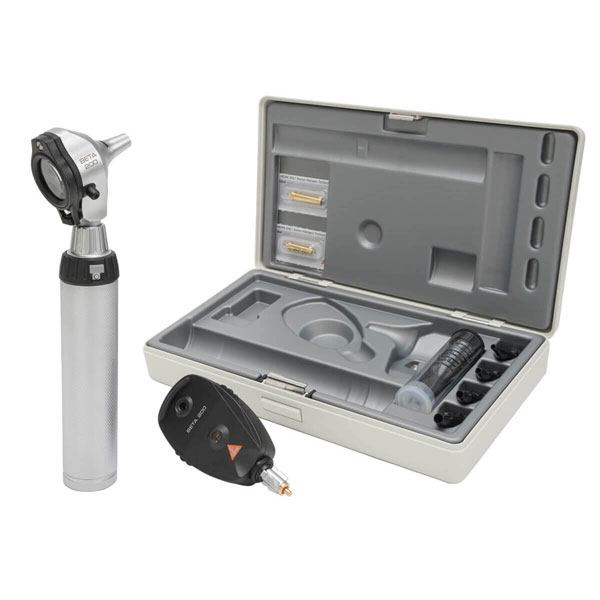 Otoscop F.O. și oftalmoscop BETA 200 LED, HEINE